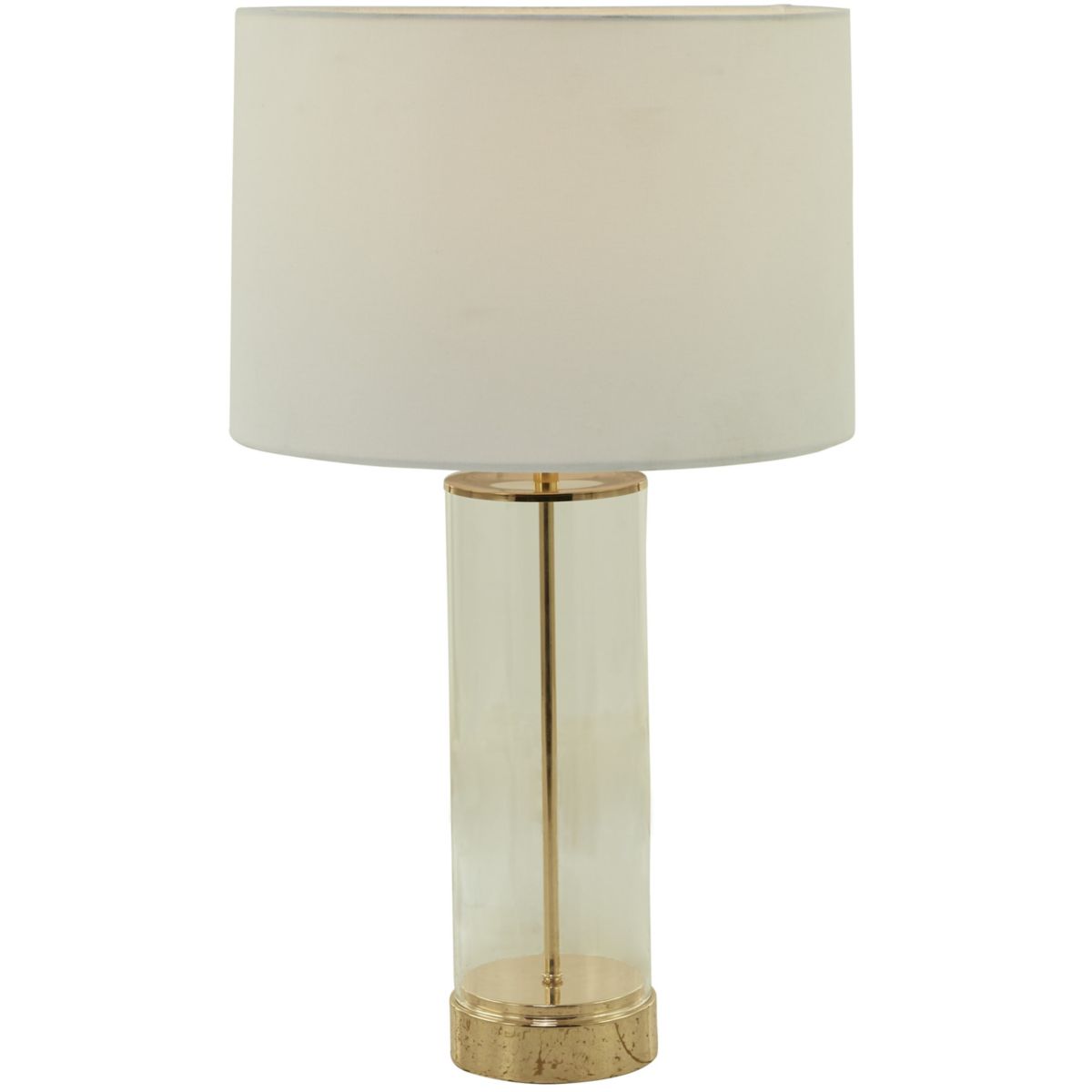 Glam Tempered Glass Table Lamp