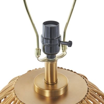 Bohemian Rattan Table Lamp
