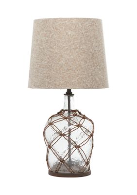 Coastal Glass Table Lamp