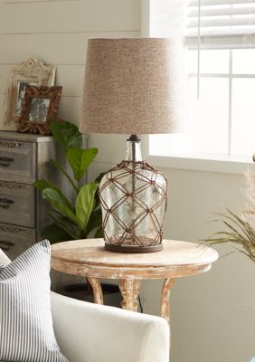 Coastal Glass Table Lamp