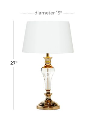 Glam Glass Table Lamp