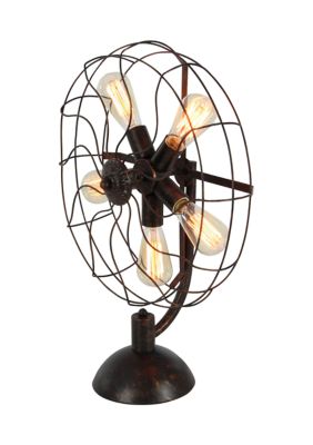 Industrial Metal Accent Lamp