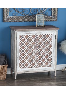 Rustic Wood Cabinet