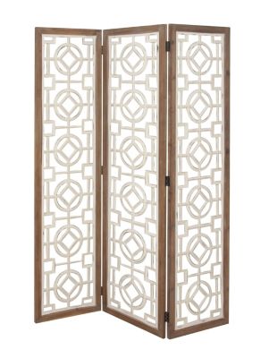 Farmhouse Wood Room Divider Screen