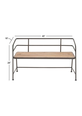 Industrial Metal Bench