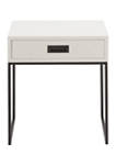 Contemporary Chic Rectangular Side Table
