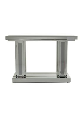 Glam Wooden Console Table