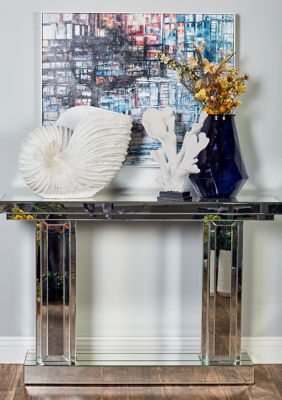 Glam Wooden Console Table