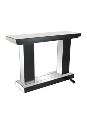 Glam Wooden Console Table