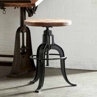 Industrial Metal Stool