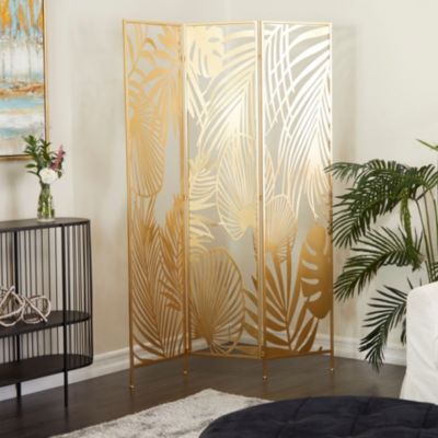 Glam Metal Room Divider Screen