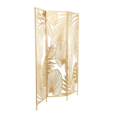 Glam Metal Room Divider Screen