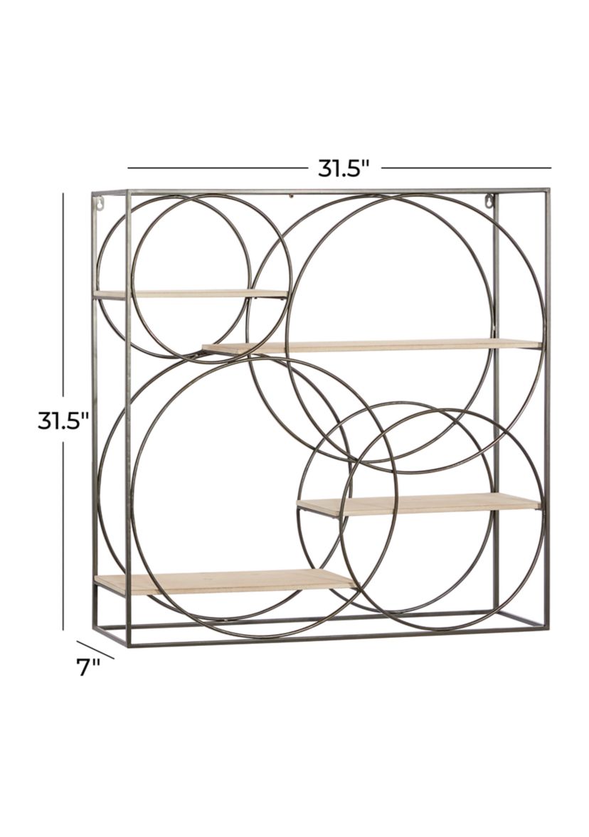Contemporary Metal Wall Shelf