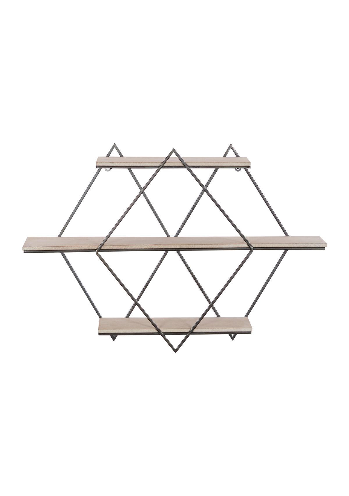 Contemporary Wood Wall Shelf