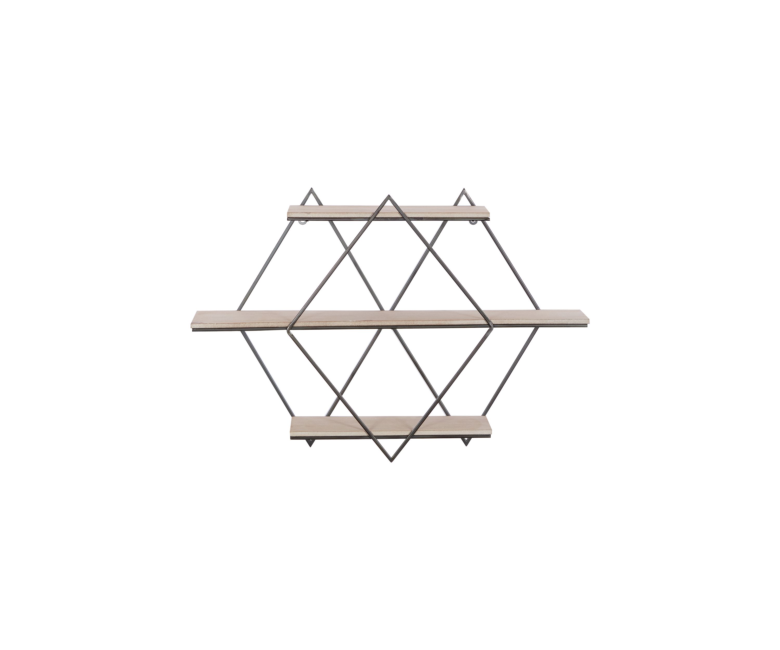 Contemporary Wood Wall Shelf