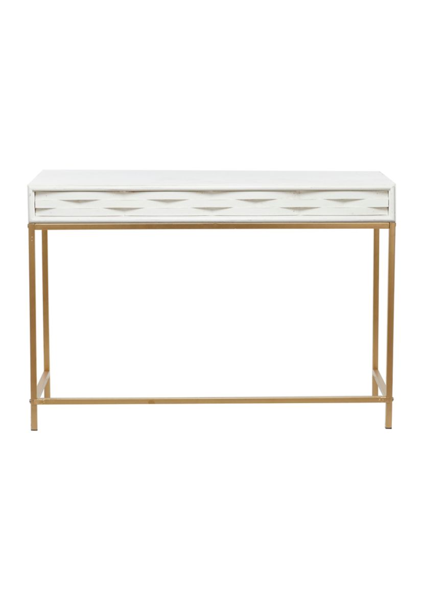 Contemporary Wooden Console Table