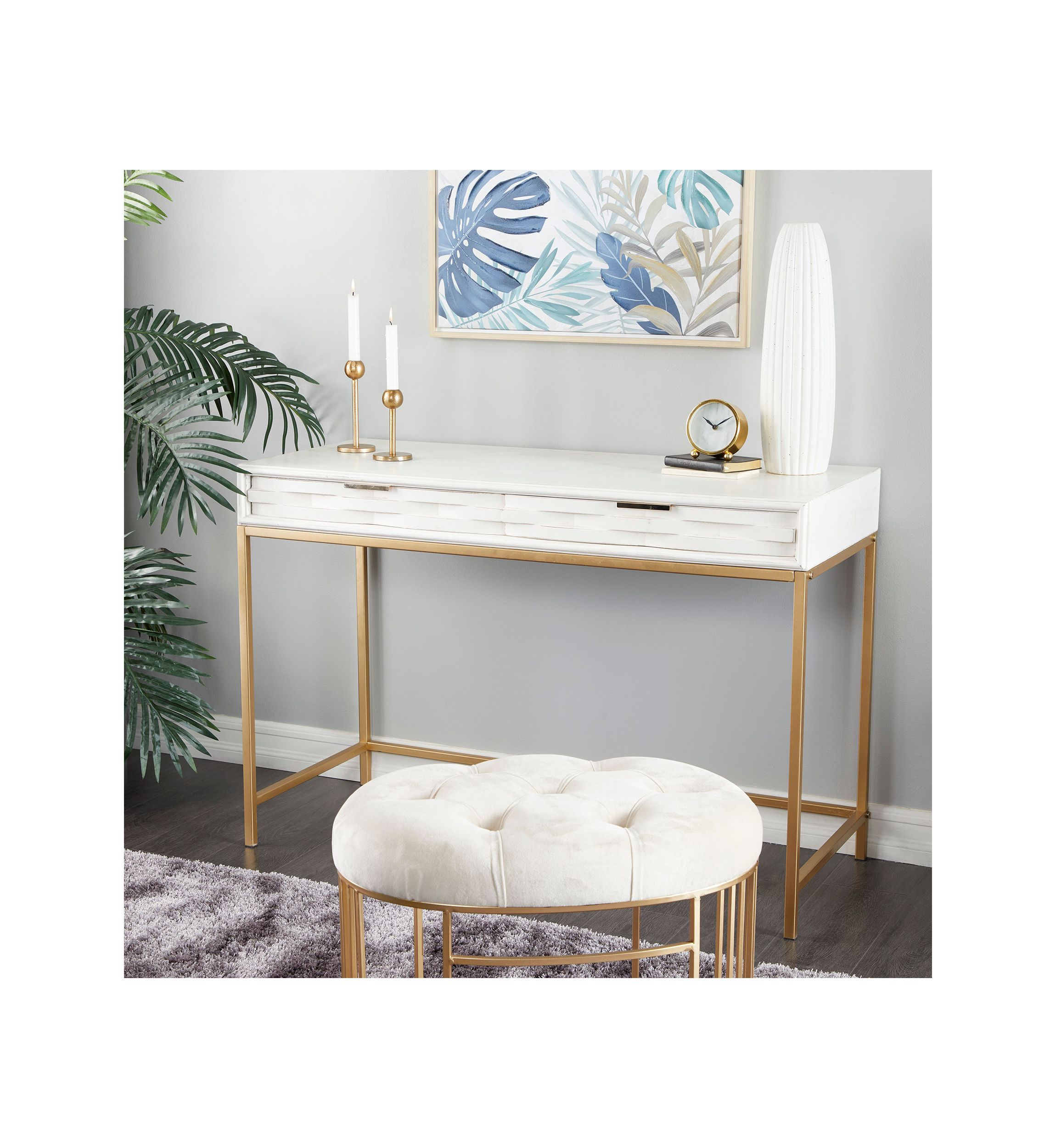 Contemporary Wooden Console Table