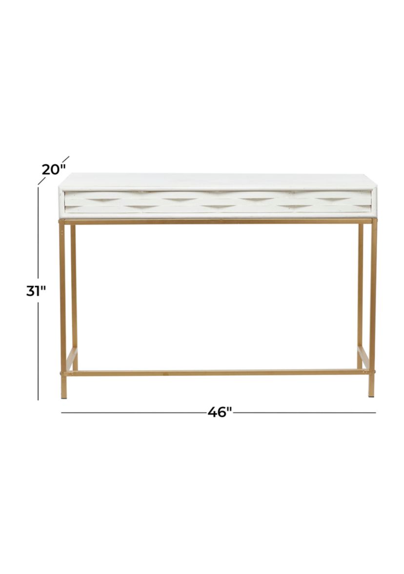 Contemporary Wooden Console Table