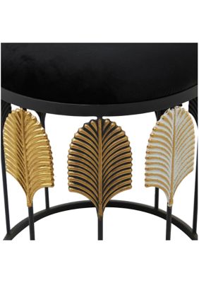 Contemporary Metal Accent Table