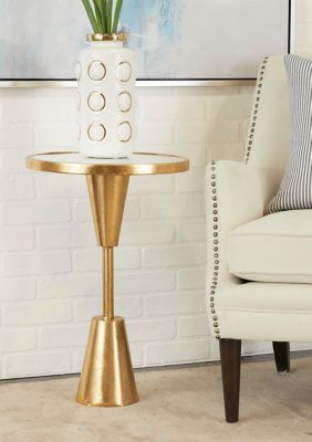 Contemporary Metal Accent Table