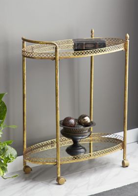 Monroe Lane Louisville Cardinals Traditional Metal Bar Cart