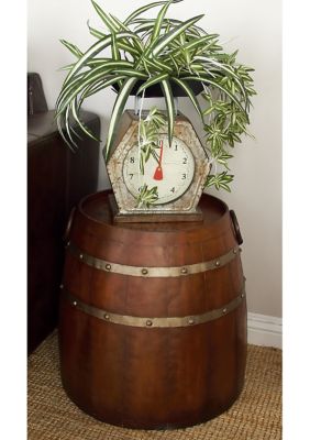 Farmhouse Metal Accent Table