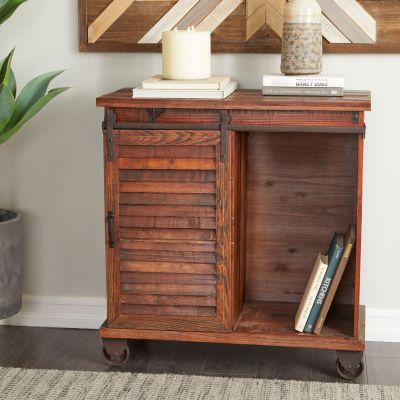 Rustic Wood Cabinet