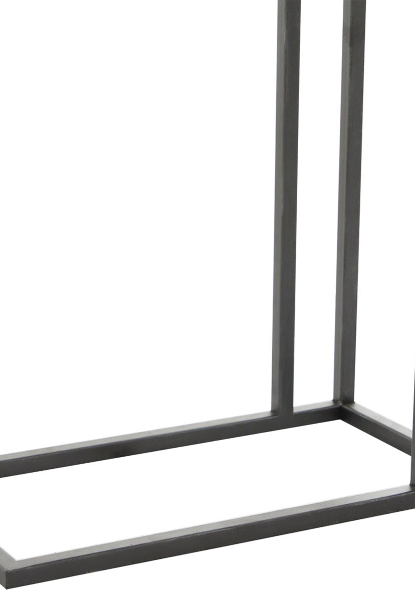 Rustic Metal Accent Table
