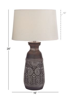 Bohemian Ceramic Table Lamp