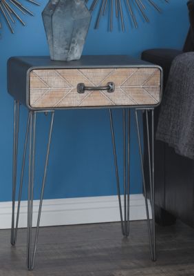 LSU Tigers Modern Metal Accent Table