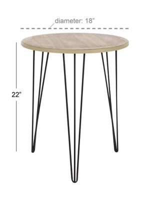 Modern Wooden Accent Table