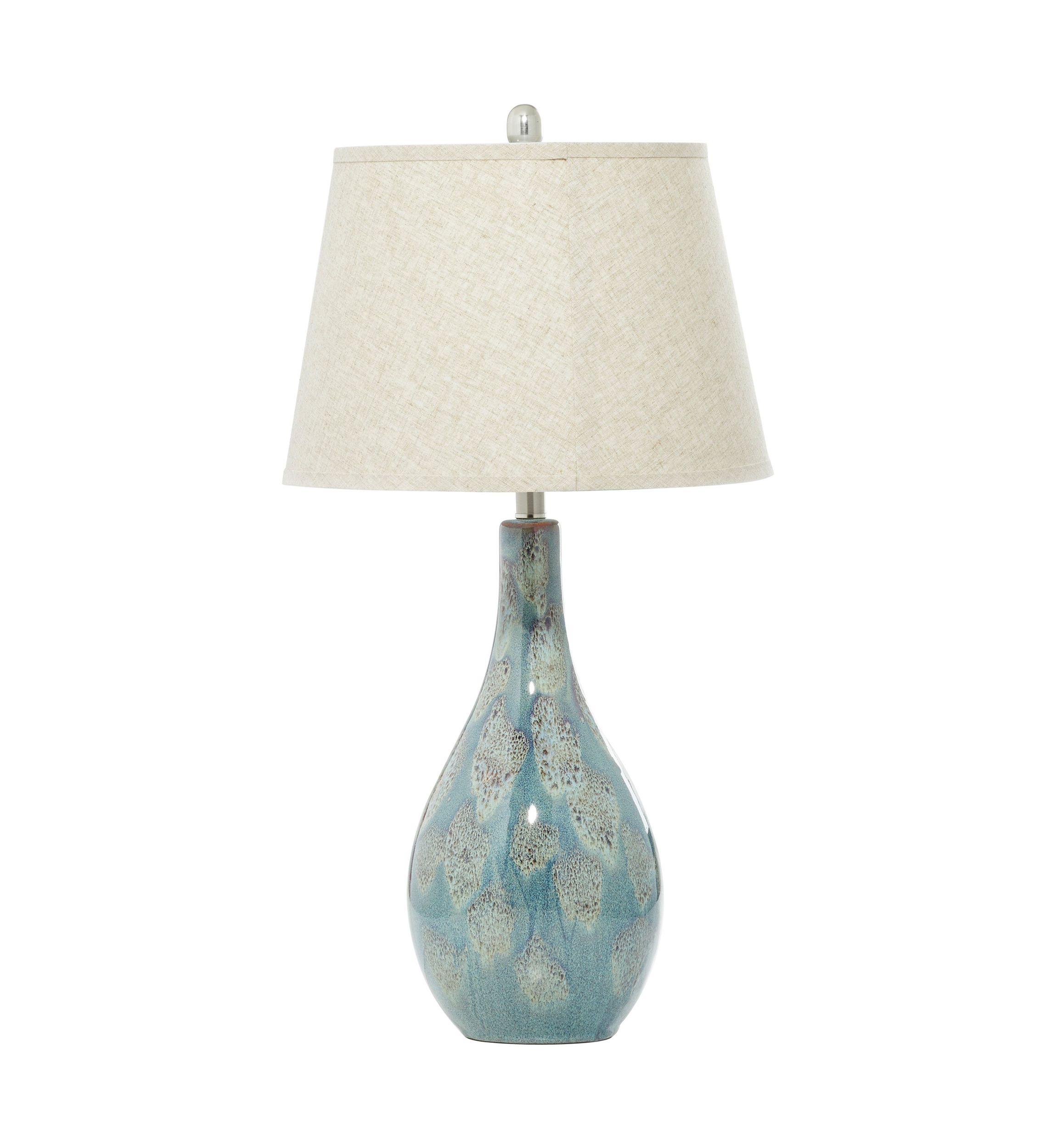 Coastal Ceramic Table Lamp - Set of 2