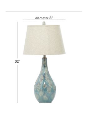 Coastal Ceramic Table Lamp - Set of 2