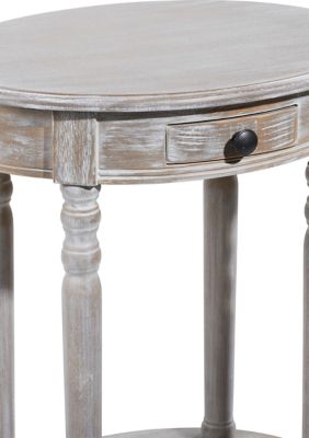 Farmhouse Wood Accent Table