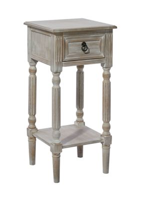 Farmhouse Wood Accent Table