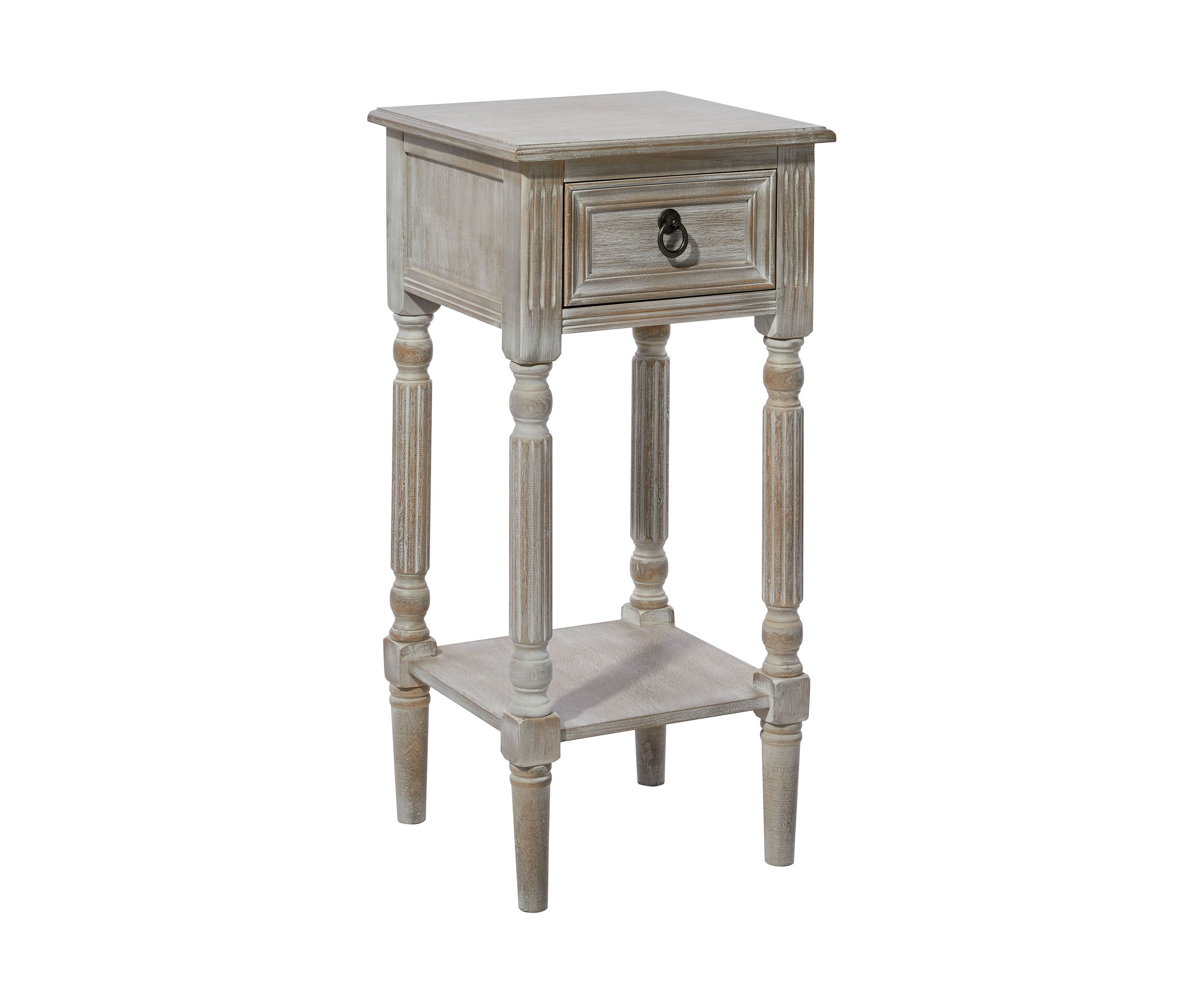 Farmhouse Wood Accent Table