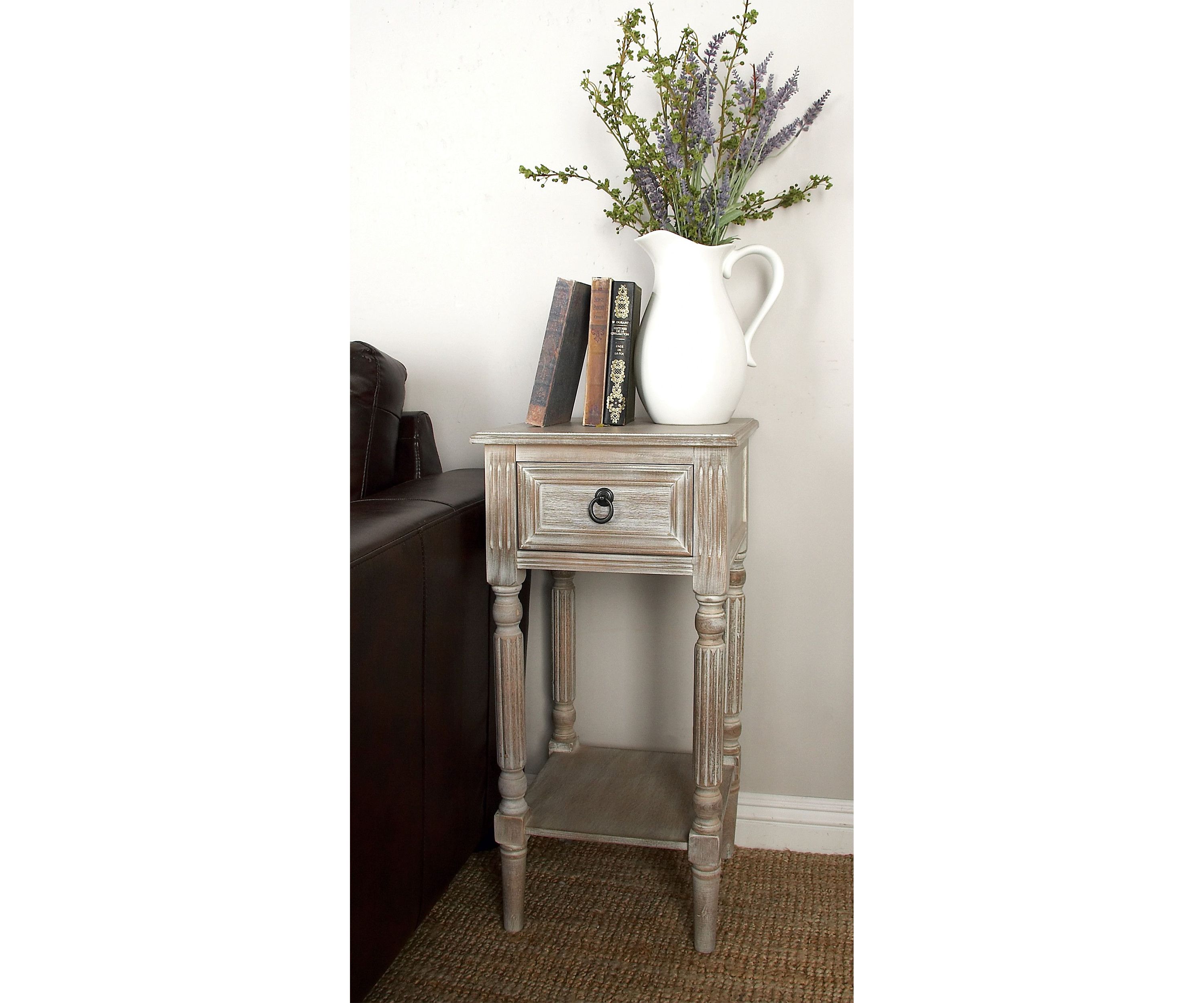 Farmhouse Wood Accent Table