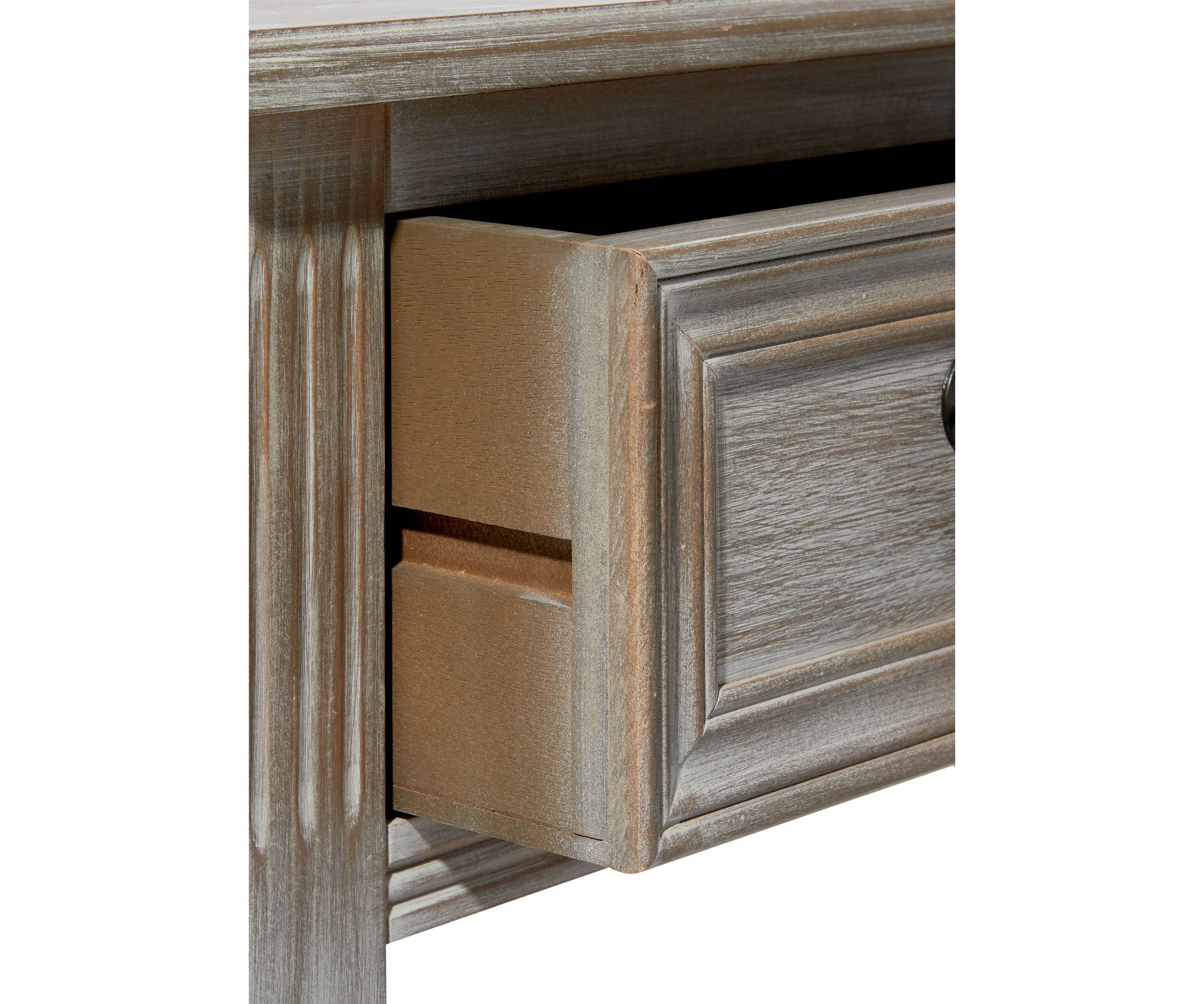 Farmhouse Wood Accent Table