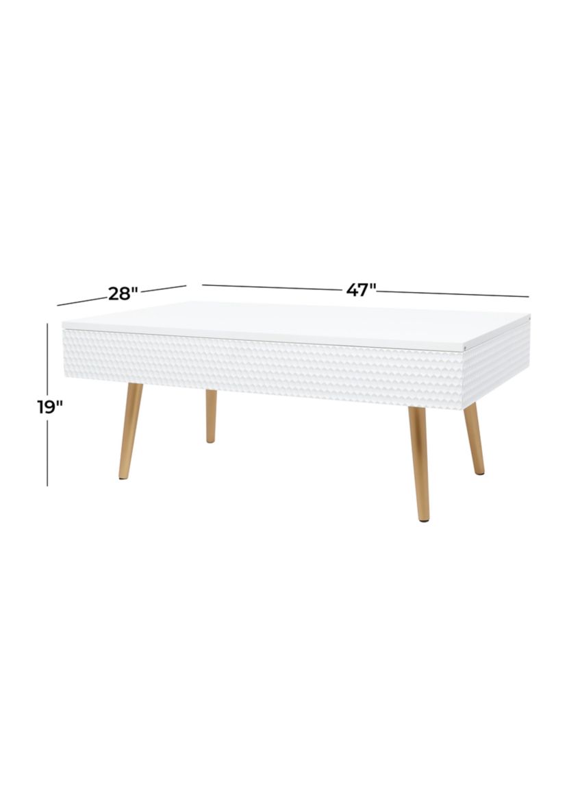 Contemporary Wood Coffee Table