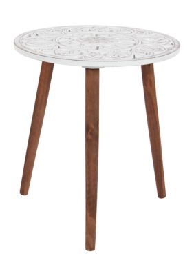 Contemporary Wood Accent Table