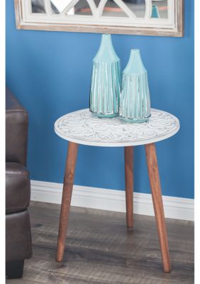 Contemporary Wood Accent Table