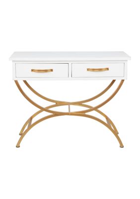 Contemporary Wood Console Table