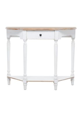 Farmhouse Wood Console Table