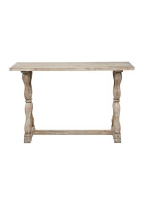 Farmhouse Wood Console Table