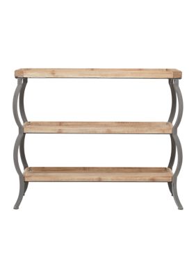 Rustic Wood Console Table