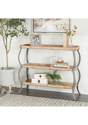 Rustic Wood Console Table