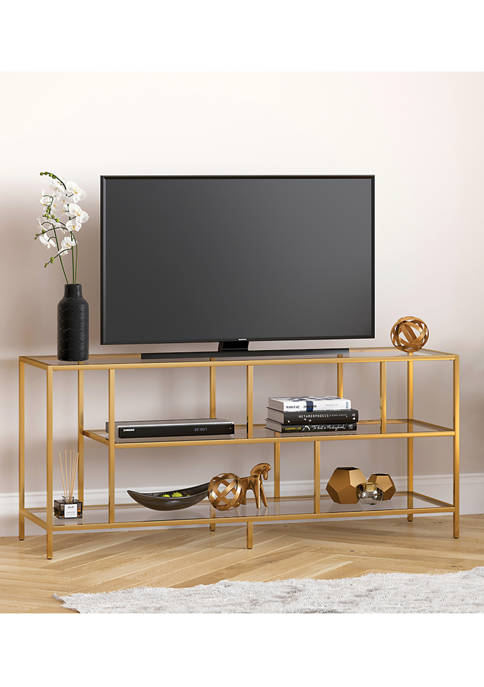 Hinkley & Carter Winthrop Tv Stand With Glass