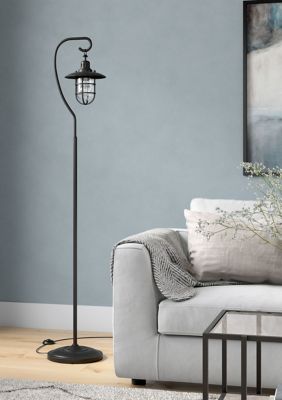 Hinkley & Carter Bay Nautical Floor Lamp with Glass Shade -  0810062535866