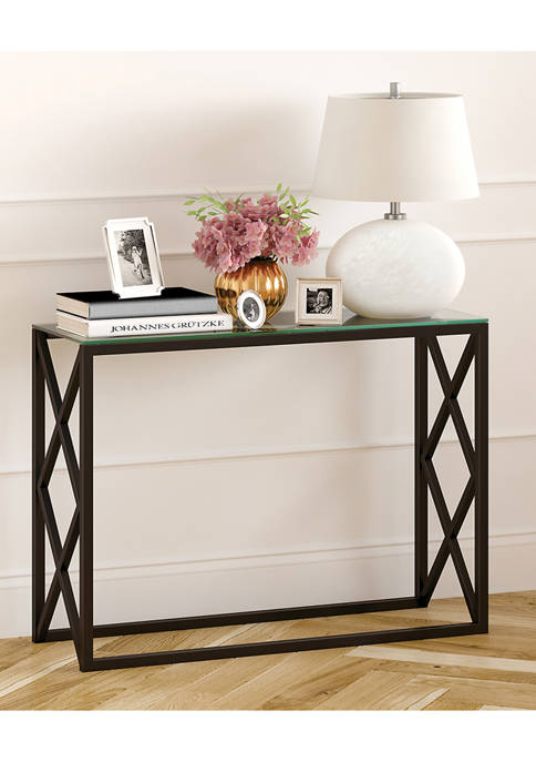 Hinkley & Carter Dixon Console Table In Blackened