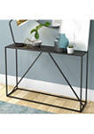 Pia Blackened Bronze Accent Table